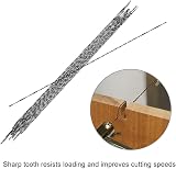 Yosoo Health Gear Spiral Scroll Saw Blades 12pc Carbon Steel for Wood Metal view 2