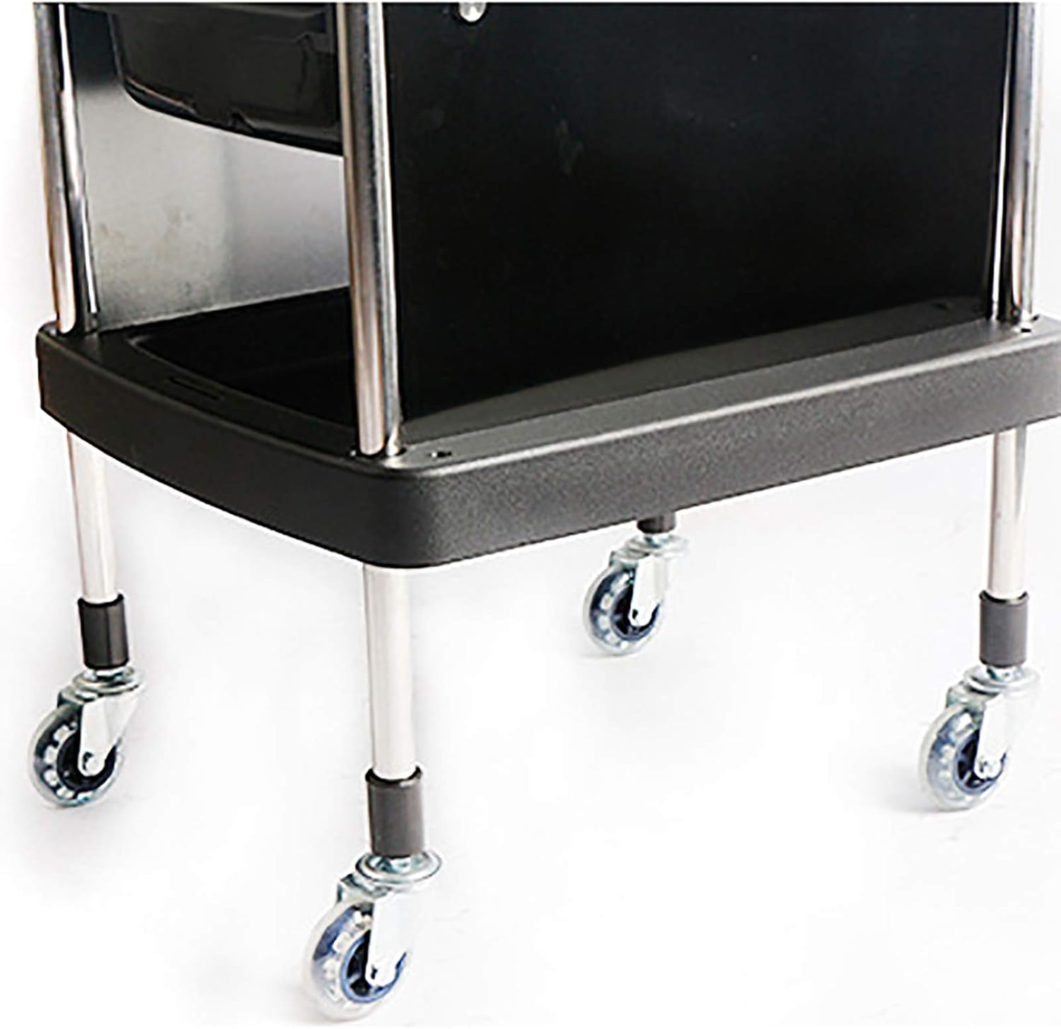 LJJ Rolling Cart with 4 Wide Drawers and Tool Holder Barber Storage Organizer Utility Cart for Spa Hairdresser Shop: Home & Kitchen
