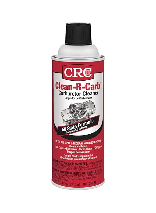Crc Sta Lube 12 Oz Clean R Carb Carburetor Cleaner 05379 Amazon
