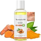 Turmeric Oil for Skin lightening, Pure Natural Plant Essence, Containing Turmeric, Olive, Jojoba, Cucumber Physical Pressing, Gentle Body Cream（Turmeric Oil for Face Dark Spots）