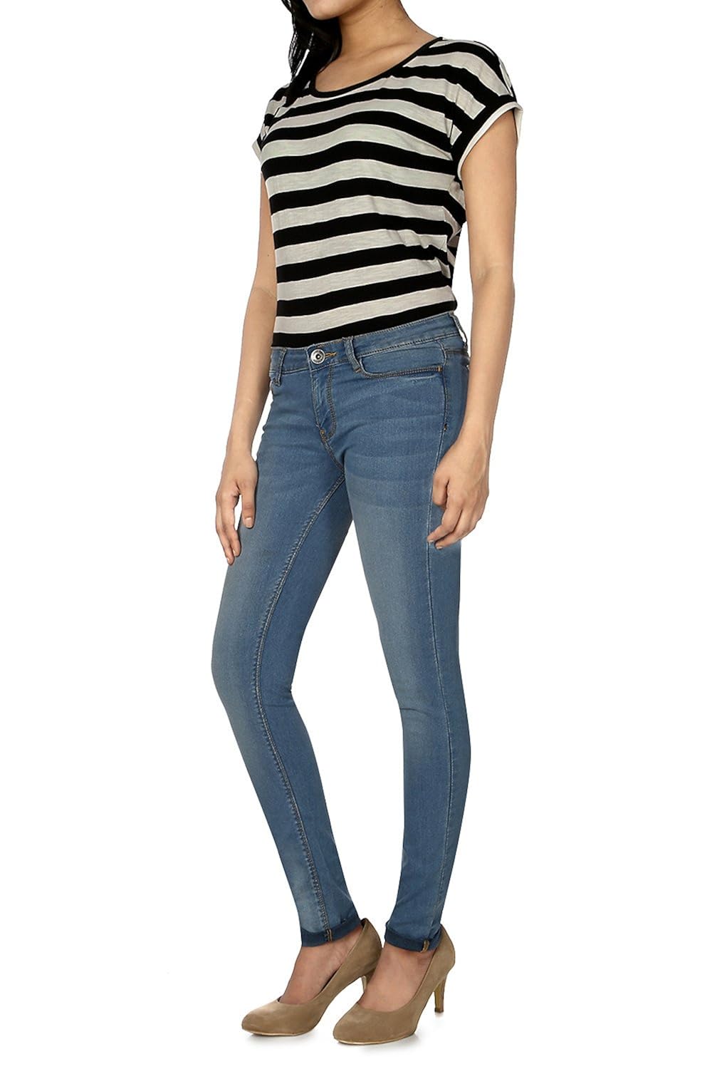 allen solly women's slim jeans