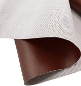 A-Express Grained Faux Leather 140cm Upholstery 1m Brown 0.8mm Thick view 4