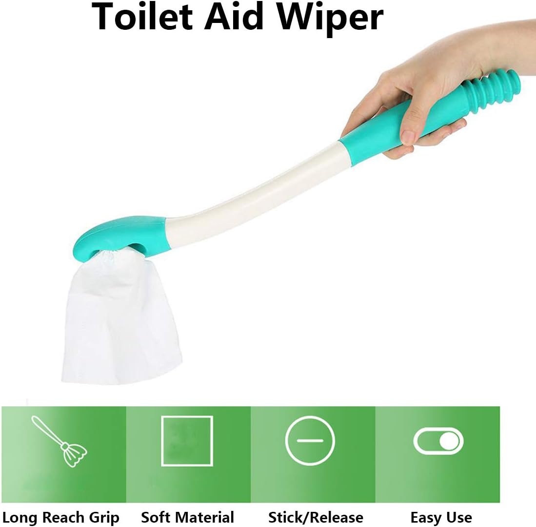 Vansun 1-Pack Toilet Aids Tools,Long Reach Comfort Wipe, Tissue-Stick Toilet Helper, Elderly, Pregnancy, Help to Handle The Living Problem.: Health & Personal Care