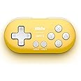 8Bitdo Zero 2 Bluetooth Key Chain Sized Mini Controller for Nintendo Switch, Windows, Android and macOS (Yellow Edition)
