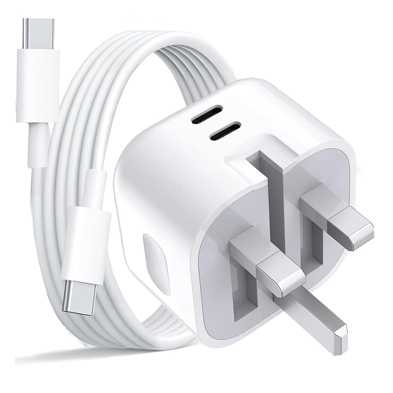 For Nothing Phone 3 2 (3a) Pro/Nothing Phone (3a) (2a) 1 CMF 1 Charger, 45W Dual PD 3.0 Ports GaN Charger PPS Plug with Fast Charging Cable