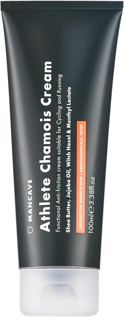 ManCave Athlete Performance Chamois Cream 100 ml Vegan UK Made