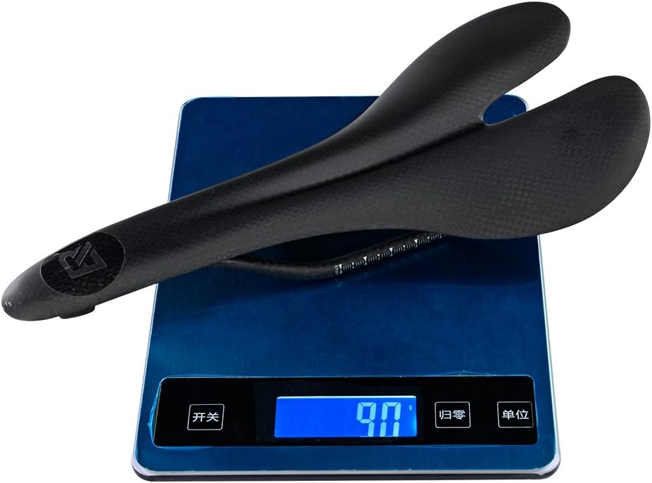 ROCKBROS Bike Saddle Full Carbon Fiber Bike Seat UltraLight Carbon