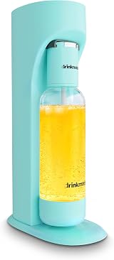 DrinkMate OmniFizz Sparkling Water and Soda Maker Arctic Blue