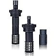 Toolazy Ebb & Flow Fitting Kit，Ebb and Flow Fitting Complete Kit Combo Set with 2 Extensions Used for hydroponics, Tidal Irrigation,Aeroponic,Flood and Drain and drip Irrigation Systems