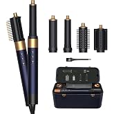 SOUNXUN&reg; 8-in-1 All in One Hair Dryer &amp; Styler. Multistyler Hot Air Styler - Airstyler Hair Styler with Curlers &amp; Straightener, Multi Styler Hair Tool, Hair Tools No Heat Damage Hair Styler