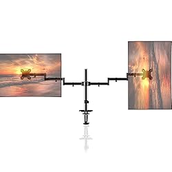 Pholiten Dual Monitor Stand for 13-32inch