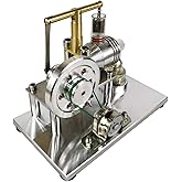 Physical Model of Stirling Engine Generator Small Engine External Combustion Engine steam Engine