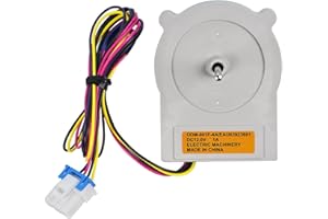 ZHENX EAU63923601 ODM-001F-4A Refrigerator Condenser Fan Motor Double Door Fan DC Motor, Compatible with LG Haier Refrigerator, Replaces AP6317195 4877337 PS12383669 EAP12383669, DC 12V 1A 4Wire 4-Pin