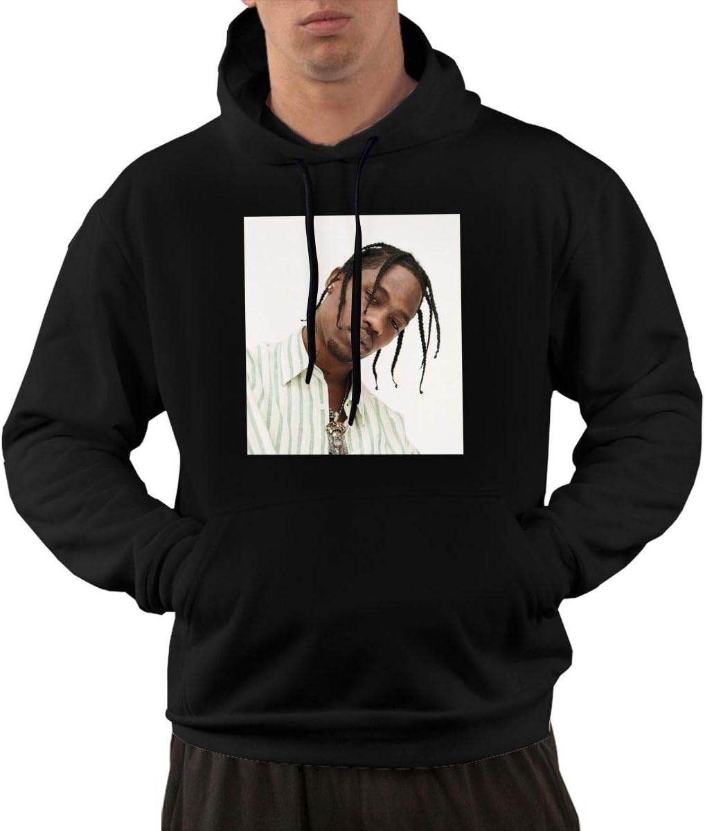 Travis Scott Men's Cotton Sleeve Hooded Sweater,Hoodies for Men's