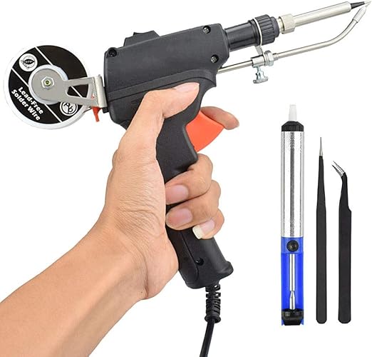 Automatic Soldering Gun Kit, 110V / 220V 60W Handheld Soldering Iron