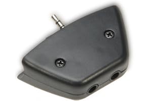 HIPIPOOO 2.5mm Jack Micphone Earphone to 3.5mm Audio Adapter Converter for Microsoft Xbox 360 Controller Headset Headphone