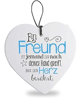 Formano Herz Hänger Engel Freunde Spruch Herzhänger