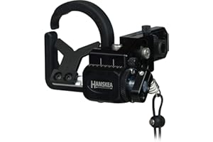 HAMSKEA ARCHERY SOLUTIONS Hybrid Hunter Pro Micro Tune/Drop Away Recurve Compound Arrow Rest for Bowhunting