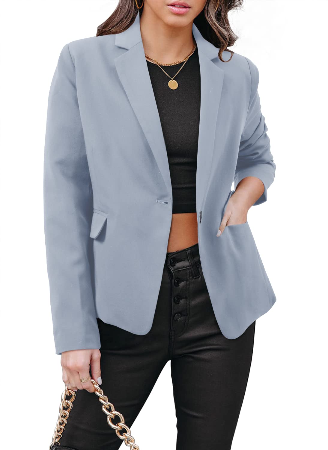 Blazer Dress For s For Women Plus Size Casual Long Sleeve Open