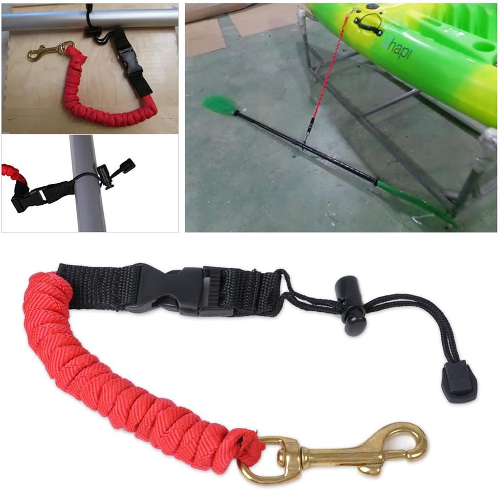 vbestlife 3pcs canoe kayak paddle leash safety rod leash