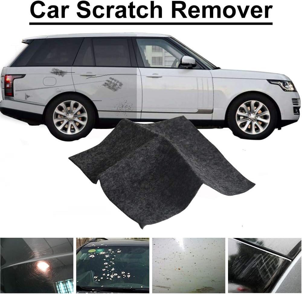 Gliston Car Scratch Remover Kit Magic Paint Scratch Removal Cloth Suitable For Repairing Vehicle Light Paint Scratches Scuffs On Surface Door Knob