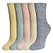 Women Winter Socks Women Socks Warm Thick Soft Wool Socks Christmas Gift Socks for Women Cozy Crew Socks-5packs