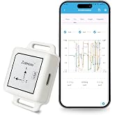 Zuomeng Bluetooth 5.0 Accelerometer Inclinometer Gyroscope with High-Precision 9-Axis Sensor &plusmn;0.2&deg; XY Accuracy with Extended Kalman Filter and Magnetic Ellipsoid Calibration for VR &amp; Robot, HCTY-01