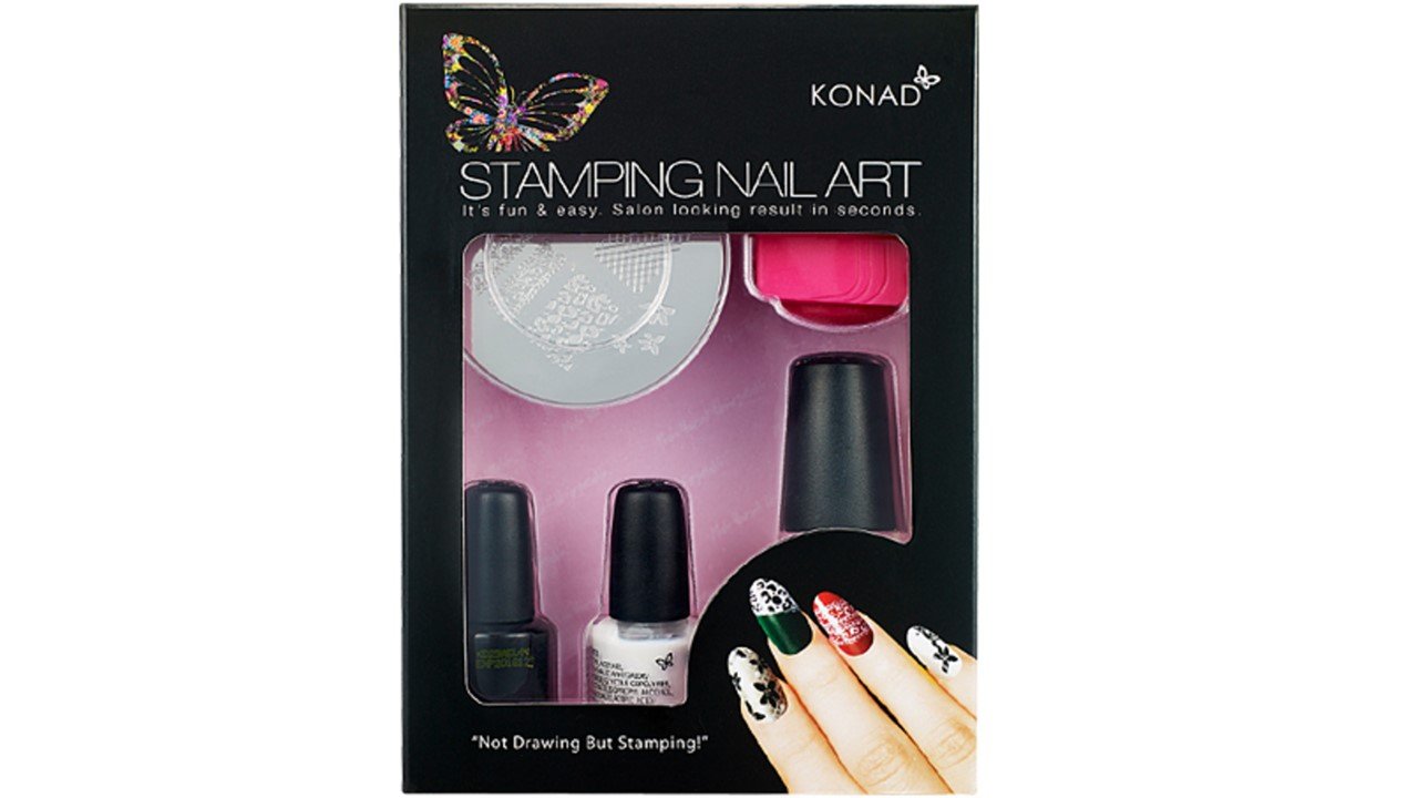 Konad Set Starter Kit for Stamping Nail Art Nail Art