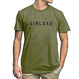 Tewmeu Girl Dad Shirt for Men Best T Shirt Gift for