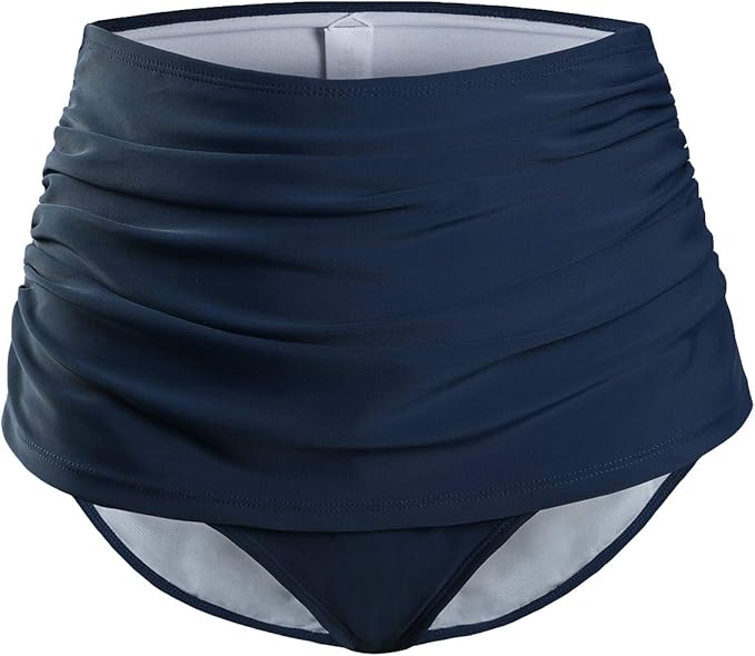 CAMLAKEE Braguitas de Bikini de Cintura Alta Mujer Bikini Pantalon