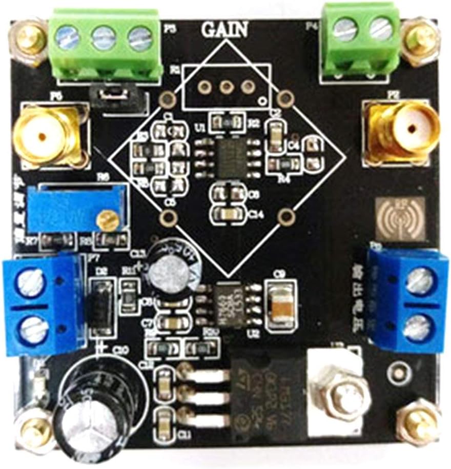 Instrument Amplifier AD623 Amplifier Module Adjustable Single Ended Differential Microvolt Signal DIY Amplifier - Black