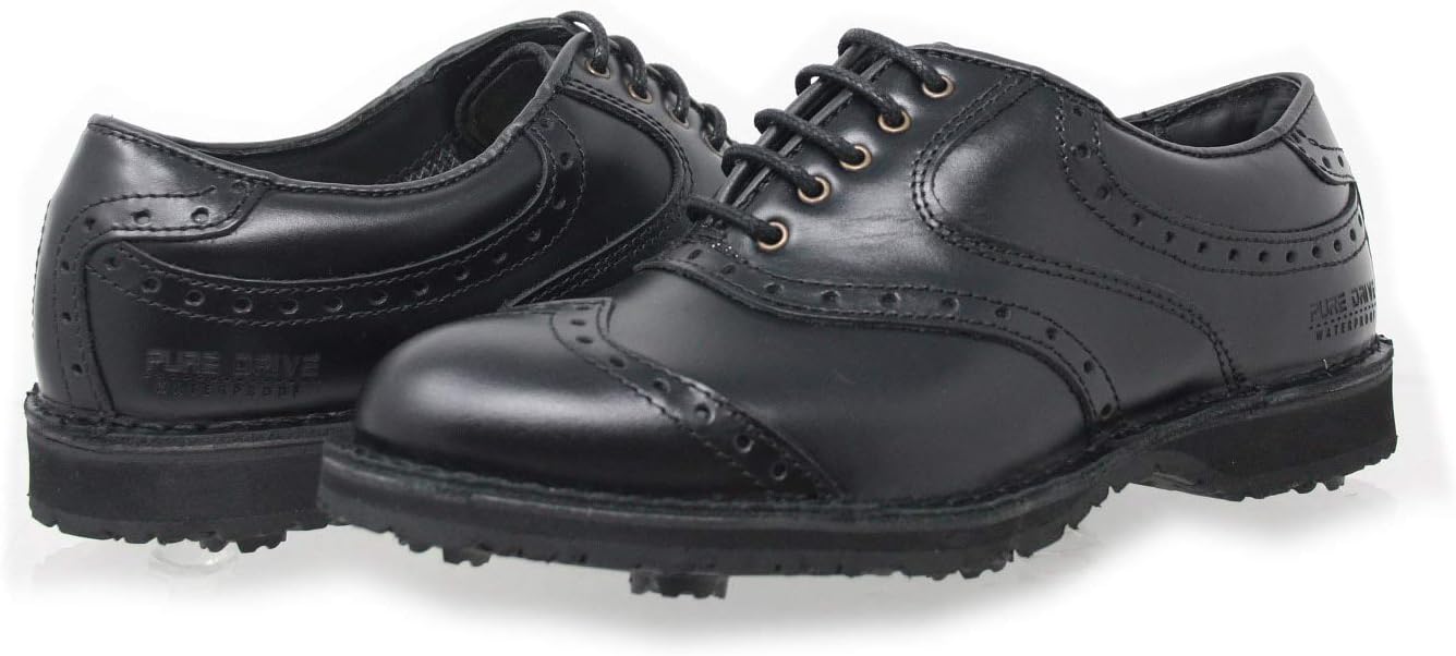 PORTMANN Prime Club Men's Golf Shoes | Premium Leather | Extralight and Flexibility | Pure Drive Tec.