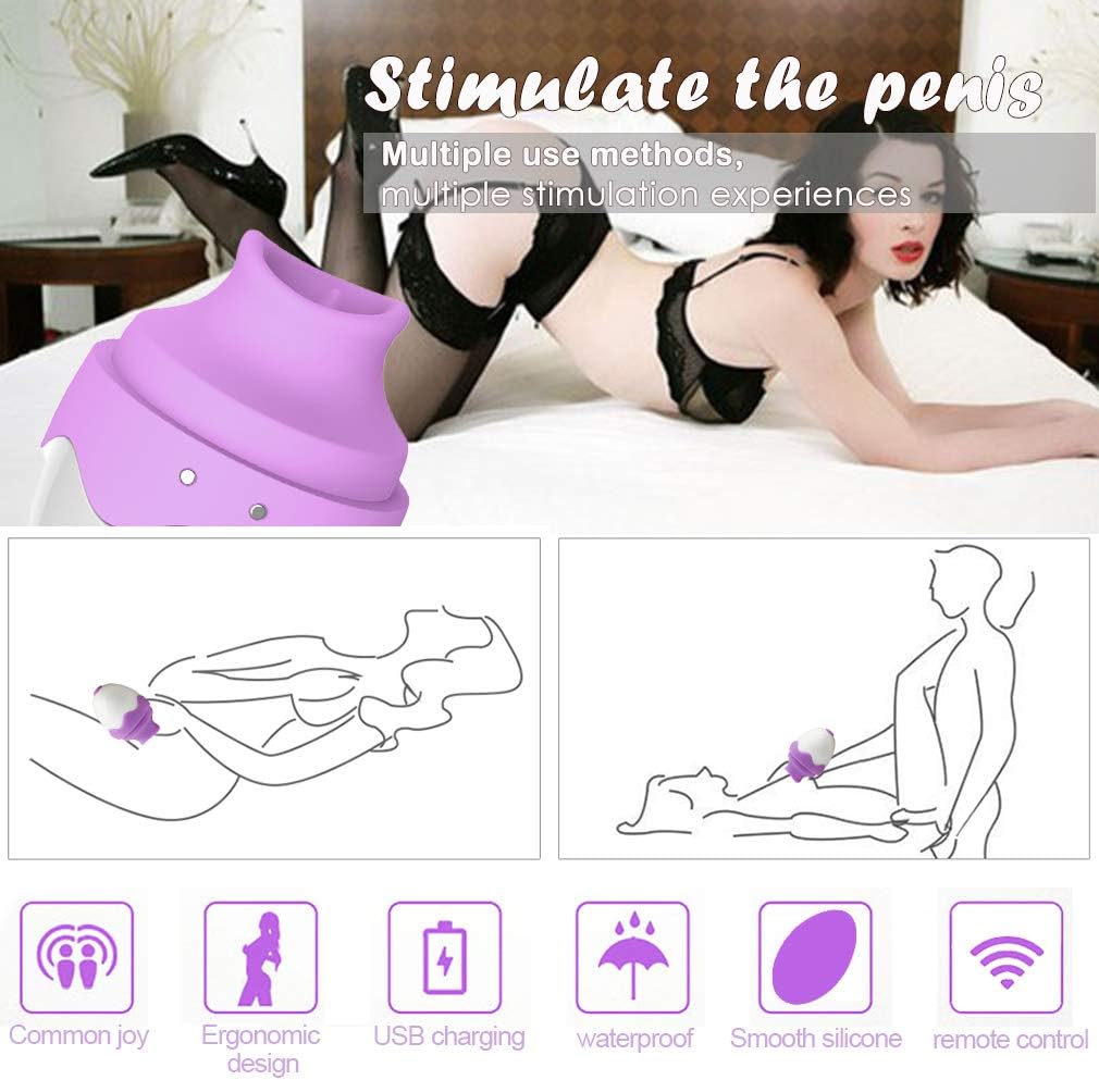 JieLee66 Suck Vibarator for Women Safety Silicone Sucking and Vibrating Function Massage at Home Alone