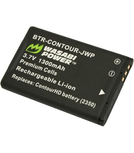 CS-VD001MC Ersatzakku 1050mAh Für Contour Actioncams - Kompatibel Mit 2350, Plus, GPS, HD Und Vielen Mehr