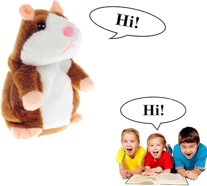 talking hamster cat toy