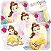 Lobyn Value Pack Beauty and The Beast Party Plates and Napkins Serves 16 with Birthday Candles