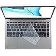 Keyboard Skin Compatible for HP Laptop 14-em 14-ES 14t-ES 14-ep 14-ek 14-ed Series/HP Pavilion x360 14m-dw 14m-dy / 15.6" HP Envy x360 15-fe/fh 15-ey 15-ew 15t-ew/HP Envy 16t-h000 16t-h1000 (Clear)