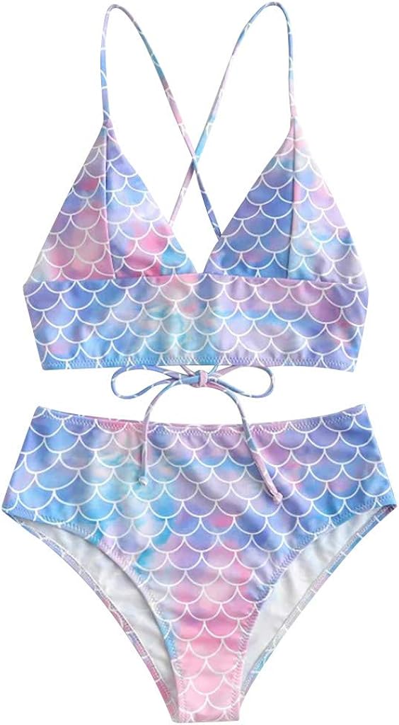 Mermaid two piece swimsuit Clearance