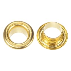 HARFINGTON 200 Set Color Round Grommets 6mm