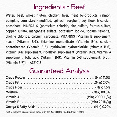 Purina Beneful Wet Dog Food, Superfood Blend Variety Pack (4 Packs of