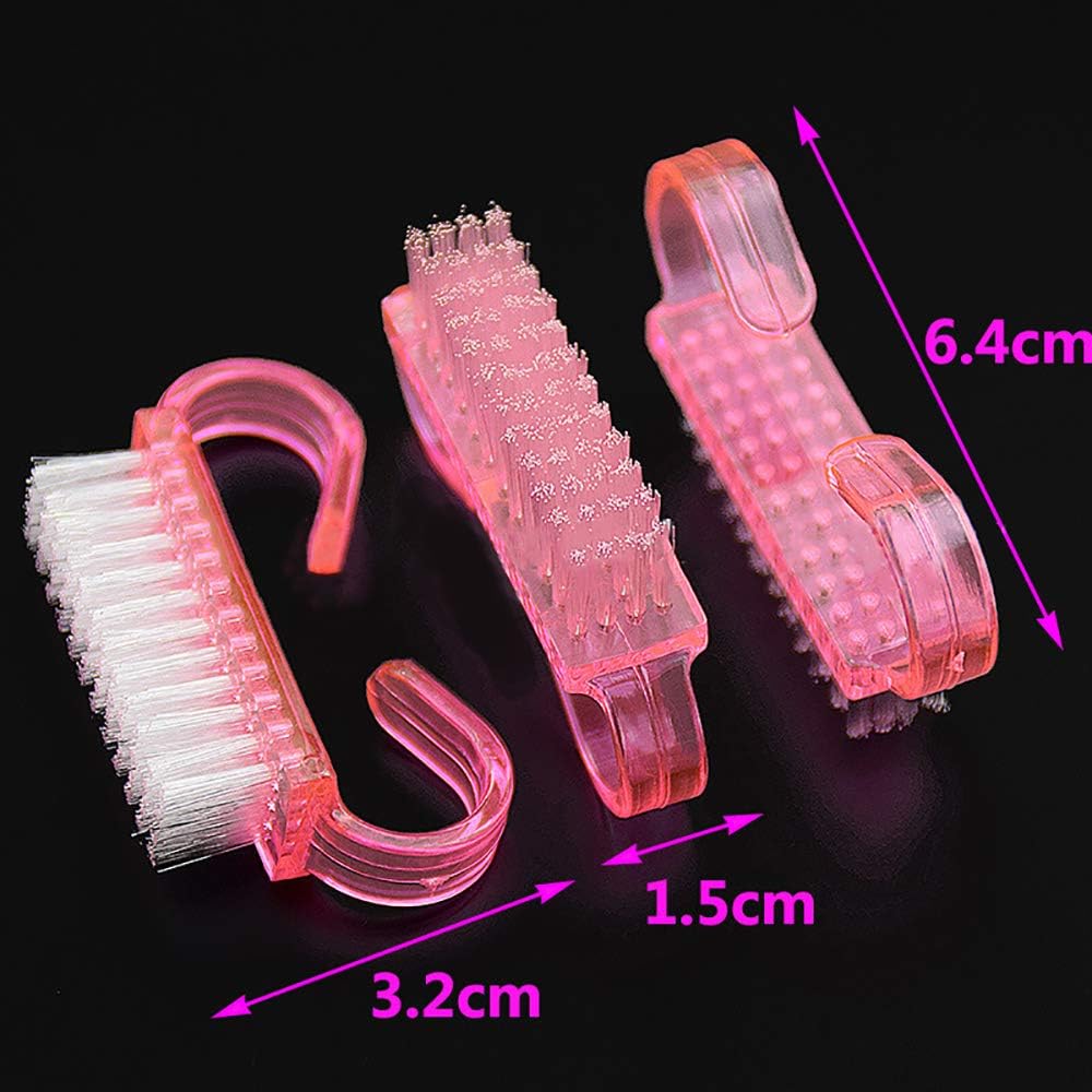 RETON 24 Pack Handle Grip Nail Brush, Fingernail Scrubbing Cleaning Brush for Toes and Nails Cleaner Pedicure Brushes for Men and Women - Image 3