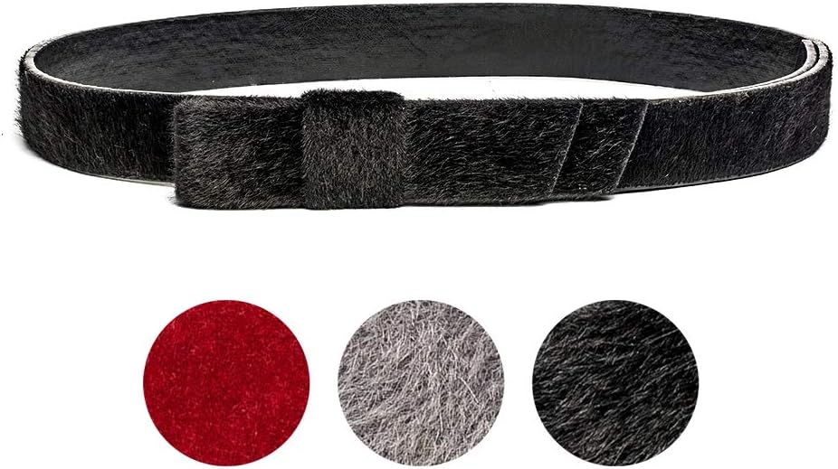 Dress It Up Fashion Adjustable Waist Obi Wide and Skinny Dress Belt For Women (Velvet/Fur)