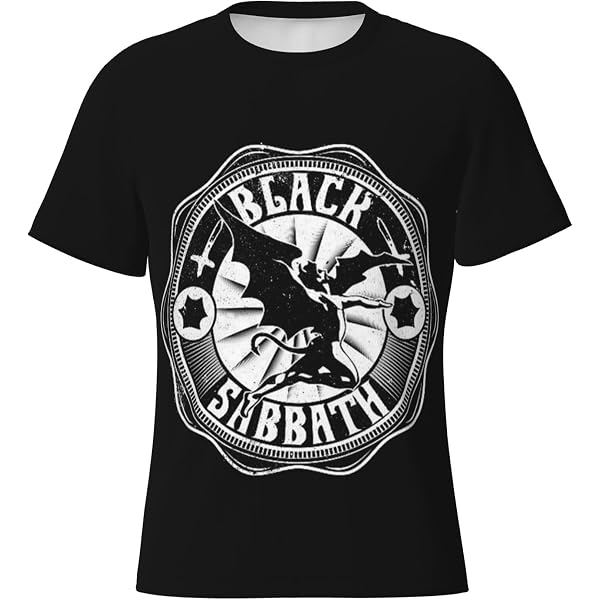 Camiseta Gráfica Negra De Doble Cara Con Amplificador Naranjas - XL