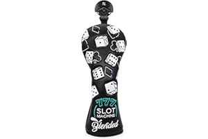 BAIRBRE Golf Club Covers Lucky 777 Blade Putter Headcover Golf Driver Covers Fairway Wood Headcover Hybrid Head Cover Blade P
