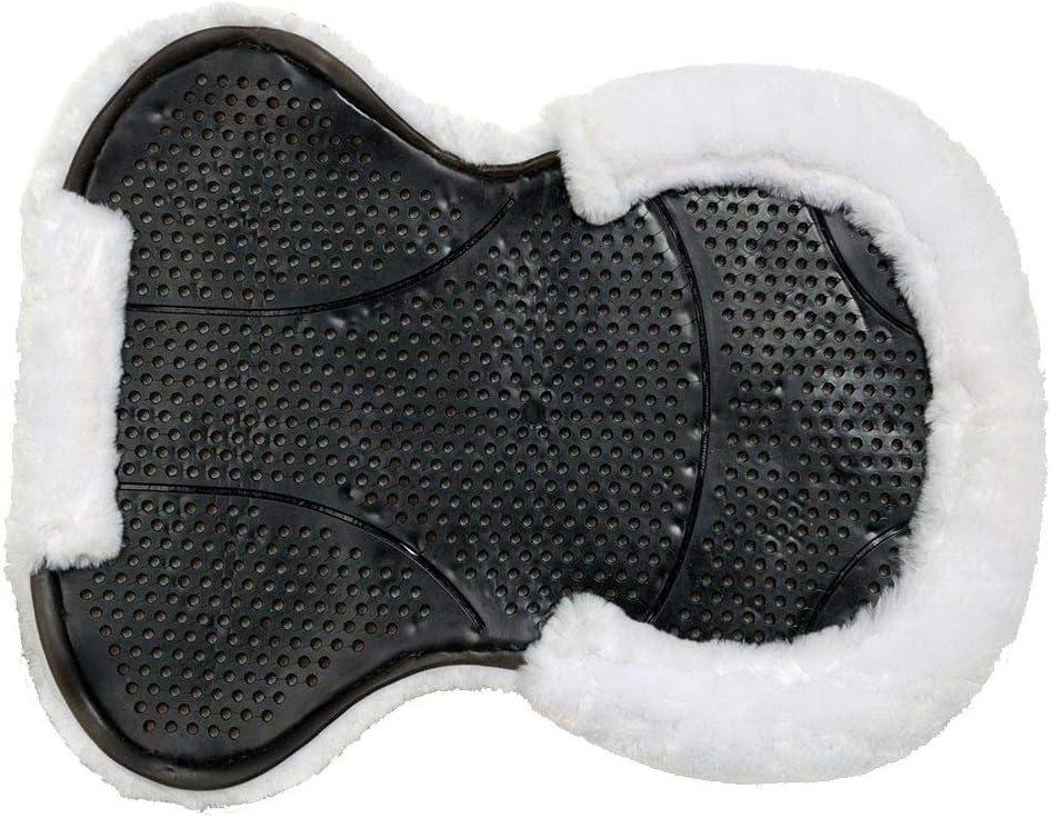 Shires Jelly Pad with Supafleece Black Sports & Outdoors