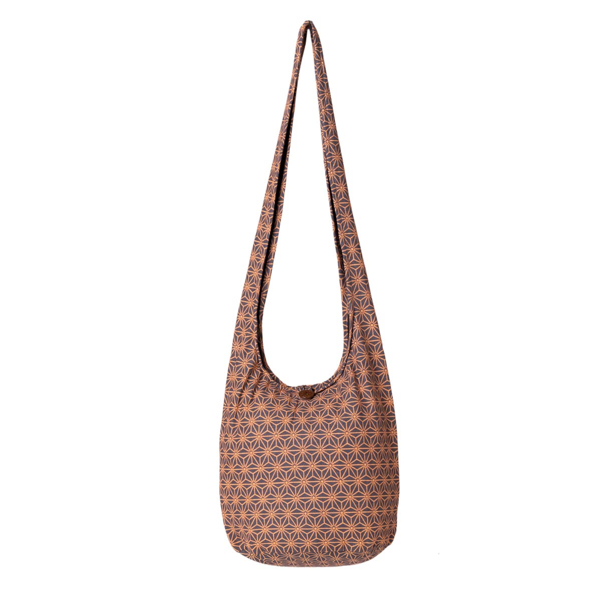 PANASIAM Shoulderbag Asanoha Design in grey, M