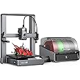 Creality Hi Combo 3D Printer, Multi Color 3D Printer with CFS, 500mm/s High Speed Auto-Leveling Automatic Filament Reading Clog-Free Extruder 95% Pre-Assemble All-Metal Body 10.24×10.24×11.81inch