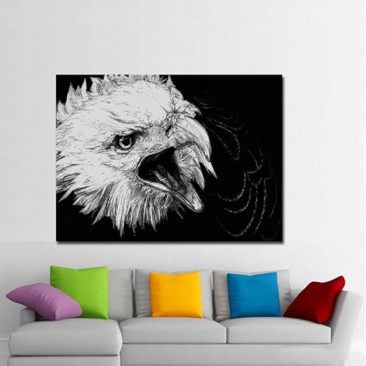 Xufan Pajaros Pintura Pinturas Blancas Animales Lienzo Pintura