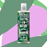 Faith In Nature Tea Tree Conditioner 400ml Cleansing Vegan Cruelty Free view 2