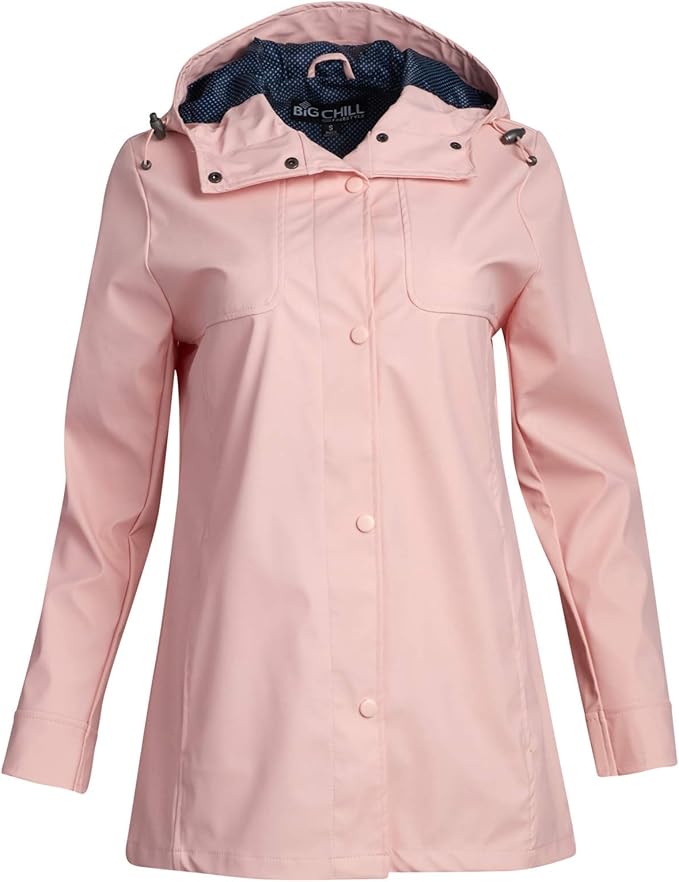 Big chill women's slicker rain coat Clearance